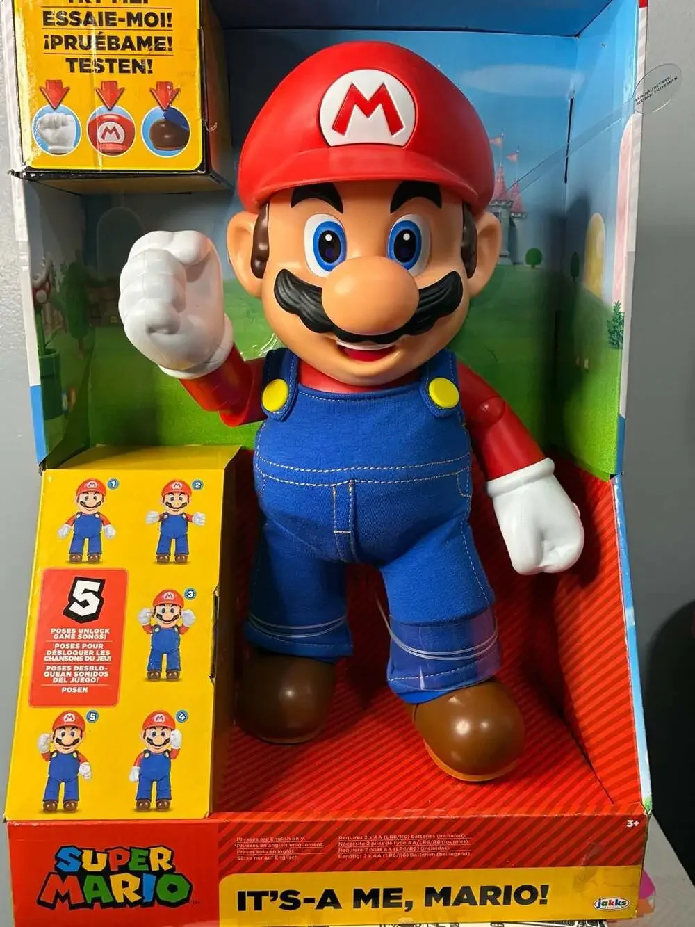 Jakks Pacific - Super Mario It's-A-Me Figure